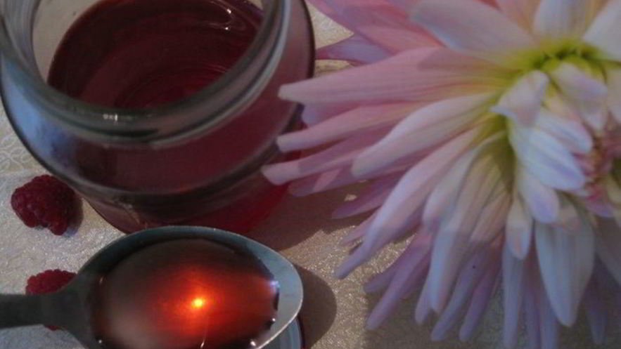 Рецепт сиропа ягода-малина