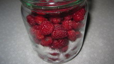 Рецепт сиропа ягода-малина