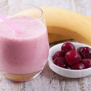 Рецепт Бананова-вишневого смузи