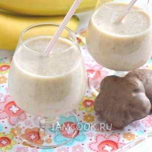 Рецепт Бананового смузи