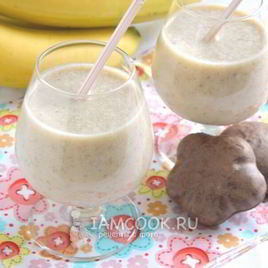 Рецепт Бананового смузи