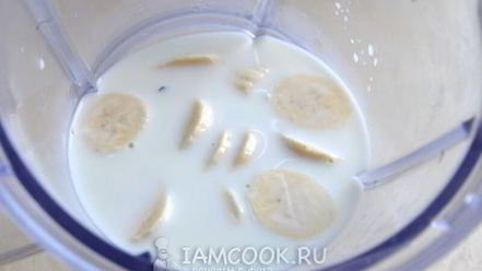 Рецепт бананового смузи