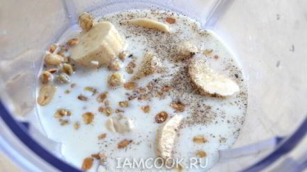 Рецепт бананового смузи