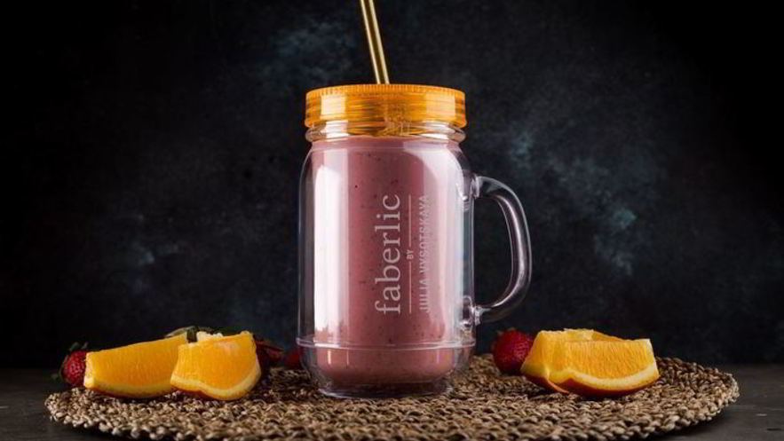 Рецепт фруктово-творожного смузи с семенами чиа