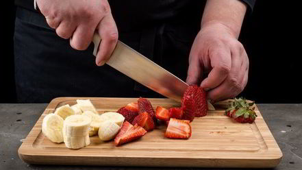 Рецепт фруктово-творожного смузи с семенами чиа