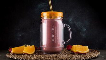 Рецепт фруктово-творожного смузи с семенами чиа