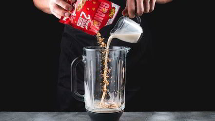 Рецепт клубничного смузи-боул