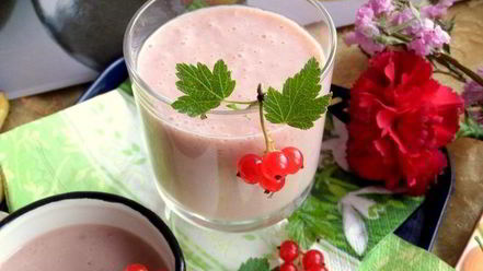 Рецепт смородинового смузи