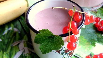 Рецепт смородинового смузи