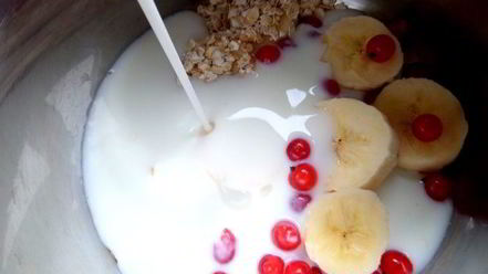 Рецепт смородинового смузи