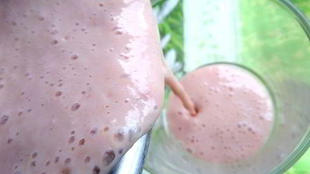 Рецепт смородинового смузи