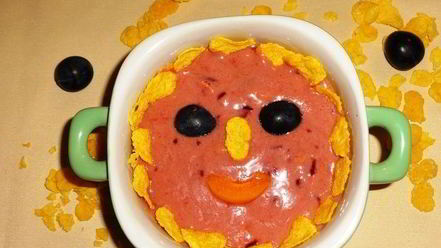 Рецепт смузей-боула улыбка лета