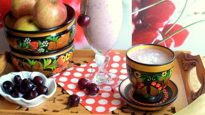 Рецепт Смузей Черешенка