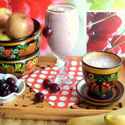 Рецепт Смузей Черешенка