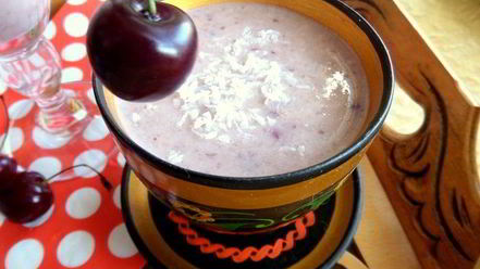 Рецепт смузей черешенка