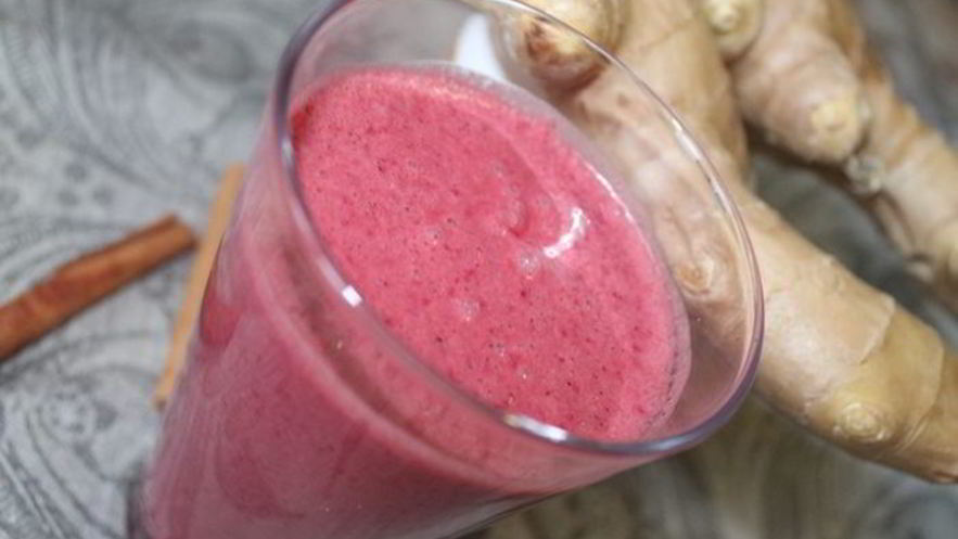 Рецепт смузей имбирная вишня