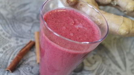 Рецепт смузей имбирная вишня