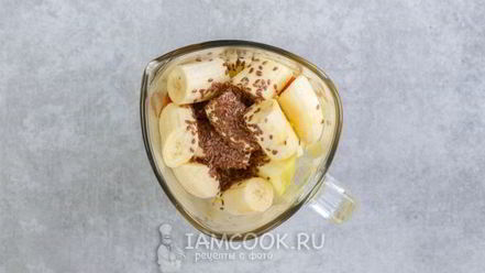 Рецепт смузей из банана и яблок с апельсиновым соком