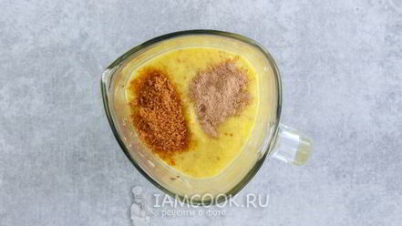 Рецепт смузей из банана и яблок с апельсиновым соком