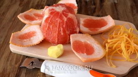 Рецепт смузей из красного грейпфрута и кокосового молока