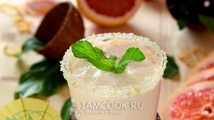 Рецепт смузей из красного грейпфрута и кокосового молока