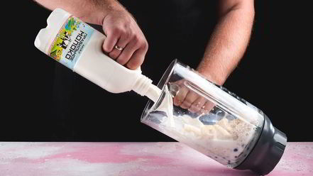 Рецепт смузей с голубикой и бананом