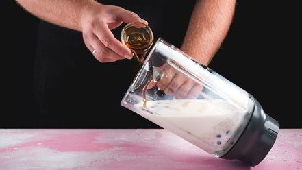 Рецепт смузей с голубикой и бананом