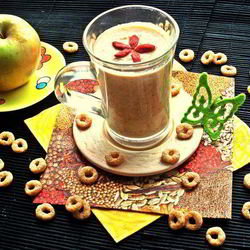 Рецепт Смузей с курагой, фасолью и отрубями