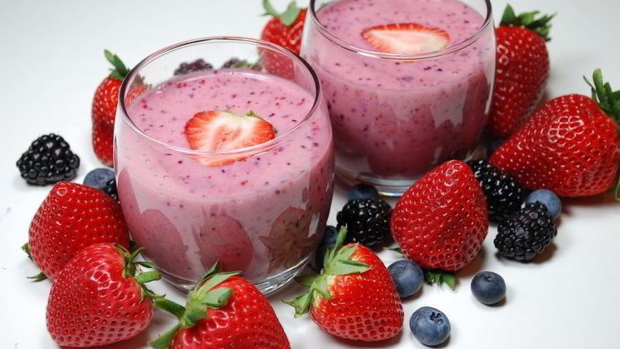 Рецепт смузей с мороженым