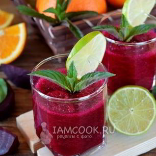 Рецепт Смузей с печеной свеклой