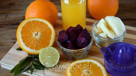 Рецепт смузей с печеной свеклой