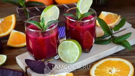 Рецепт смузей с печеной свеклой