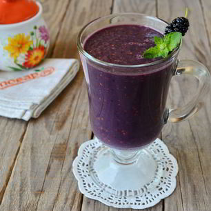 Рецепт Смузей с шелковицей