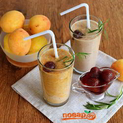 Рецепт Смузей с тархуном и клубникой