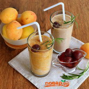 Рецепт Смузей с тархуном и клубникой