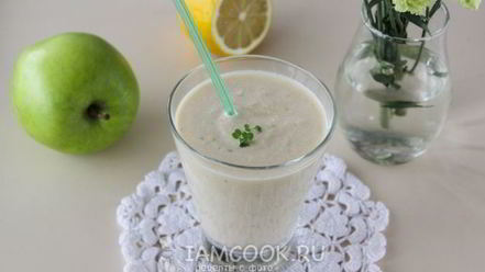 Рецепт смузей с яблоком и творогом