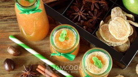 Рецепт смузей с засахаренным имбирем