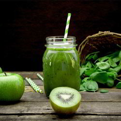 Рецепт Смузей с зеленым чаем и яблоком