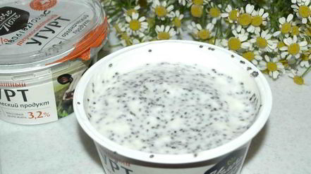 Рецепт вишневого смузи-боул с чиа