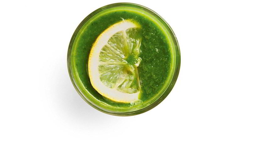 Рецепт зеленого смузи со шпинатом