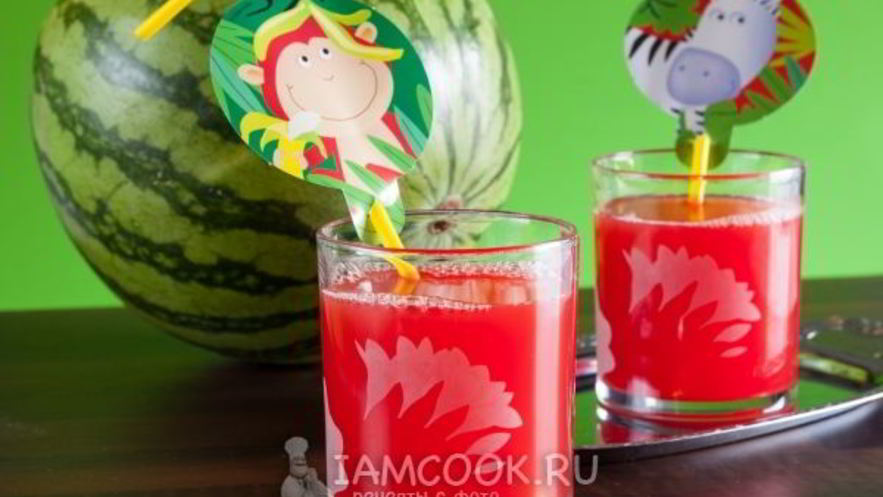 Рецепт арбузного сока