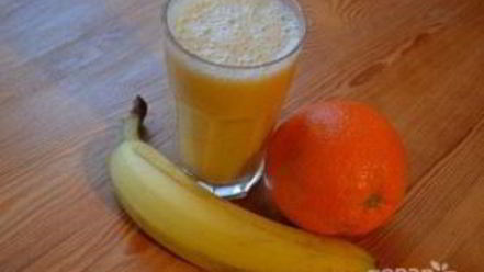 Рецепт бананового сока