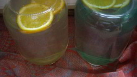 Рецепт березового сока с апельсином