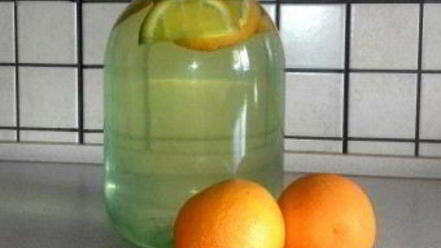 Рецепт березового сока с апельсином