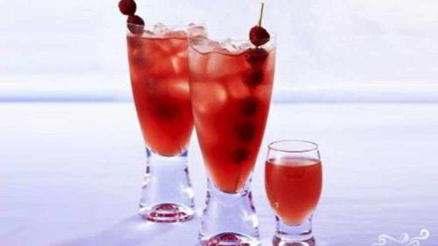 Рецепт малинового сока