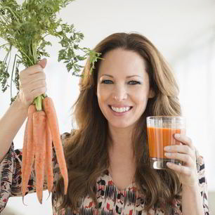 Рецепт Морковного сока с маслом