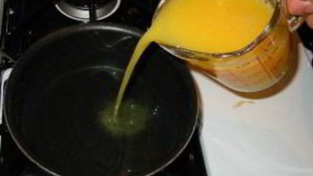 Рецепт мороженого сока granita