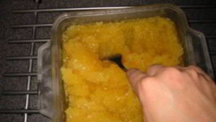 Рецепт мороженого сока granita