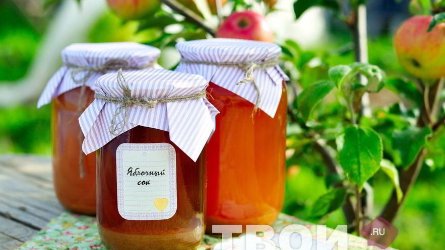 Рецепт пастеризованного яблочного сока