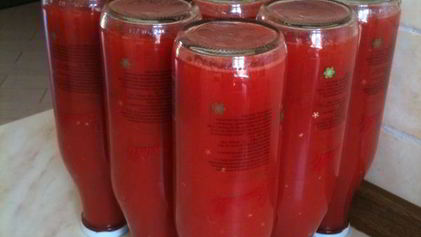 Рецепт Пряного томатного сока
